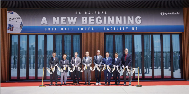 TaylorMade chính thức mở cửa nhà máy sản xuất bóng golf mới ở Hàn Quốc