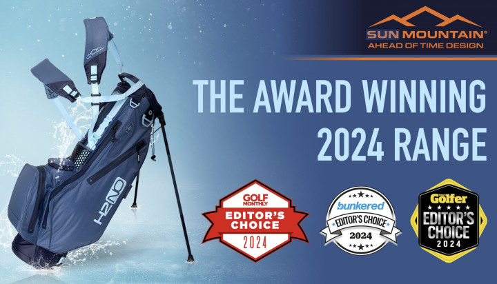 Thương hiệu Sun Mountain nhận giải Editor's Choice 2024 cho túi gậy golf và bao đựng du lịch