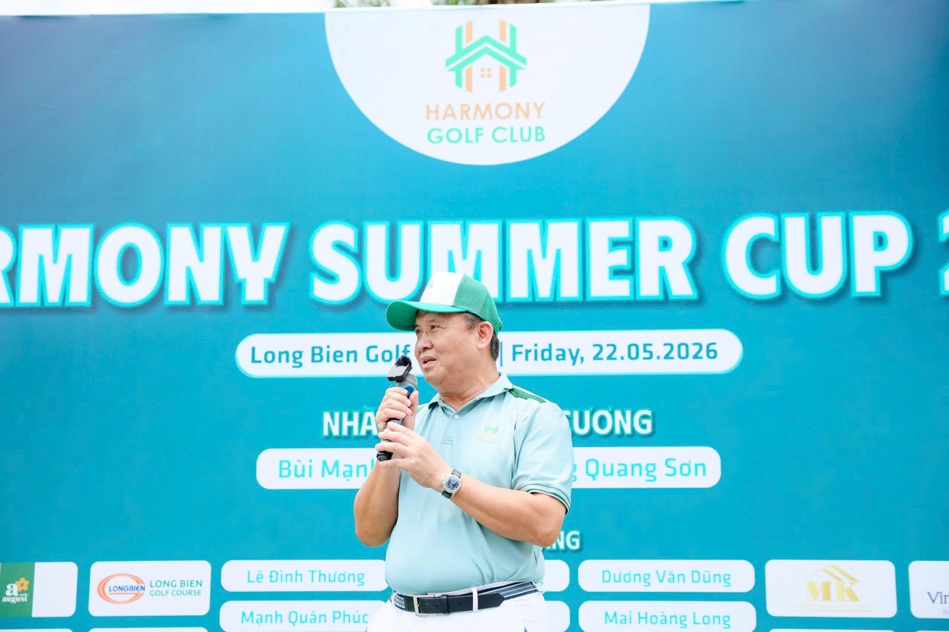 &Ocirc;ng B&ugrave;i Mạnh Cường - Chủ tịch CLB Harmony Golf